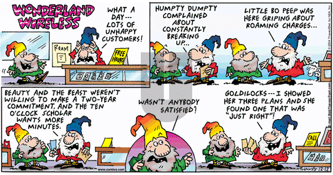 Frank and Ernest on Sunday December 12, 2004 Comic Strip