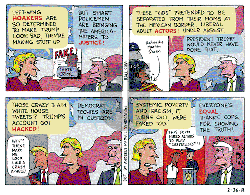 Ted Rall on Tuesday February 26, 2019 Comic Strip