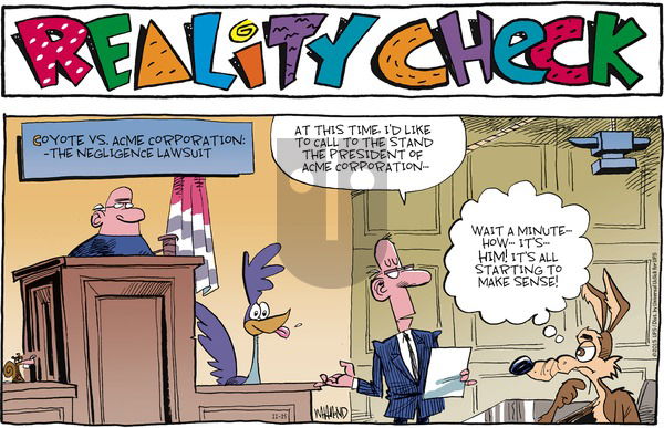 Reality Check on Sunday November 15, 2015 Comic Strip