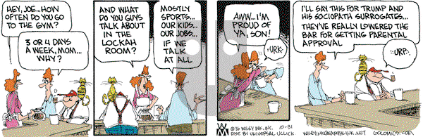 Non Sequitur on Monday October 31, 2016 Comic Strip