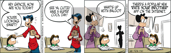 Baldo on Tuesday January 30, 2018 Comic Strip