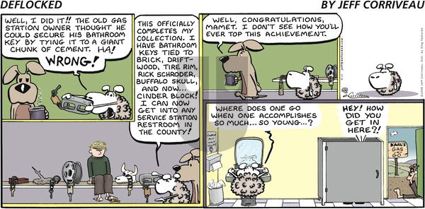 DeFlocked - Sunday August 10, 2008 Comic Strip