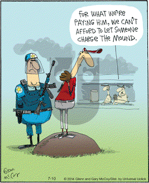 The Flying McCoys on Friday July 10, 2015 Comic Strip