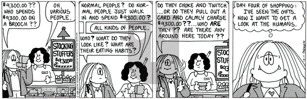 Cathy Classics - Friday December 11, 1998 Comic Strip