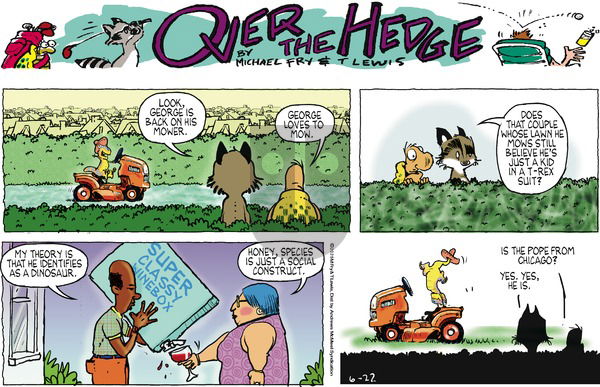 Over the Hedge on Sunday June 22, 2025 Comic Strip