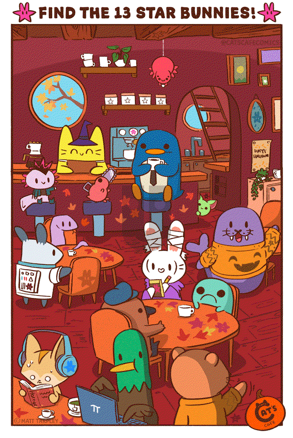 Cat's Cafe on Monday October 31, 2022 Comic Strip