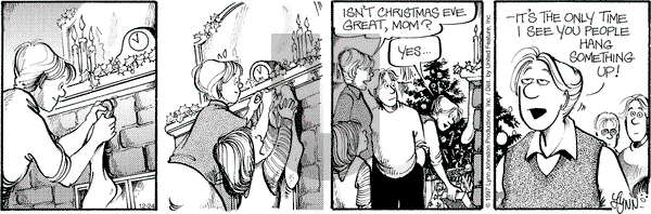 For Better or For Worse - Wednesday December 24, 1997 Comic Strip