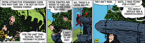 Rip Haywire on Tuesday August 11, 2015 Comic Strip