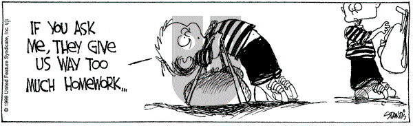 The Buckets on Thursday April 1, 1999 Comic Strip