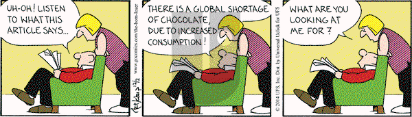 The Born Loser on Tuesday December 2, 2014 Comic Strip