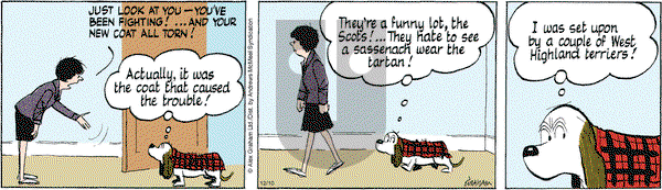 Fred Basset - Tuesday December 10, 2024 Comic Strip