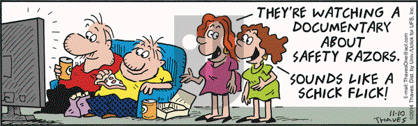 Frank and Ernest on Monday November 10, 2014 Comic Strip