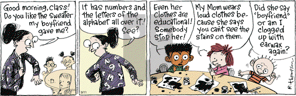 Cul de Sac on Tuesday September 11, 2018 Comic Strip