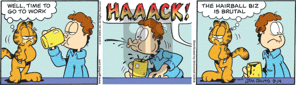 Garfield - Tuesday September 14, 2010 Comic Strip