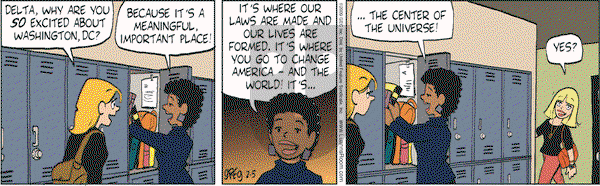 Luann on Thursday February 5, 2009 Comic Strip