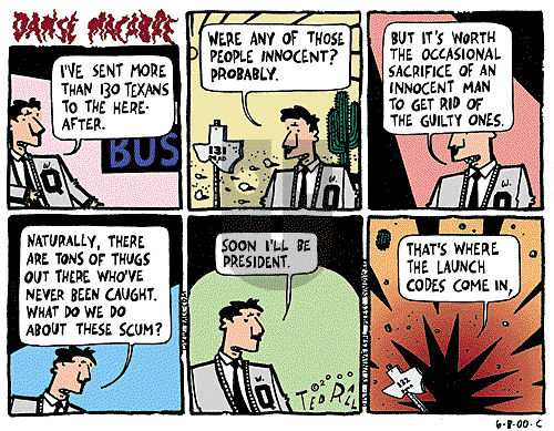 Ted Rall on Monday June 12, 2000 Comic Strip