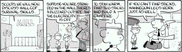 Drabble on Wednesday August 23, 2000 Comic Strip