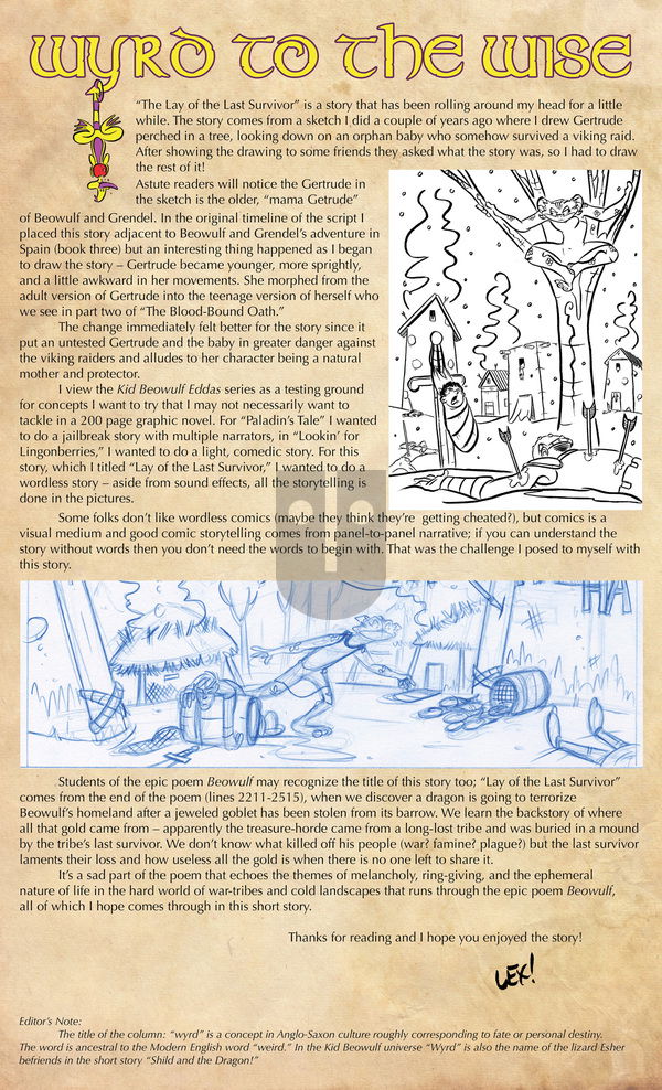 Kid Beowulf - Monday August 1, 2022 Comic Strip