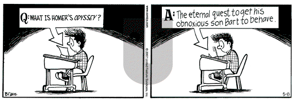 Grand Avenue on Tuesday May 8, 2007 Comic Strip