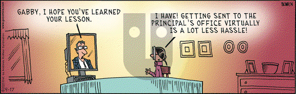 Grand Avenue on Thursday September 17, 2020 Comic Strip