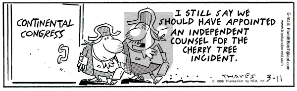 Frank and Ernest on Wednesday March 11, 1998 Comic Strip