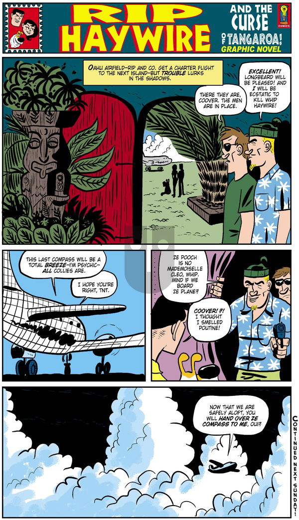 Rip Haywire on Sunday May 4, 2014 Comic Strip