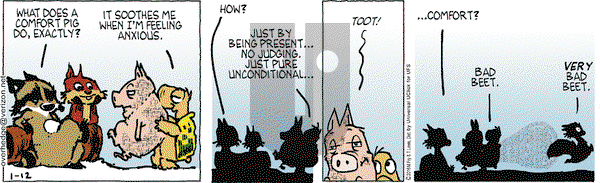 Over the Hedge on Tuesday January 12, 2016 Comic Strip