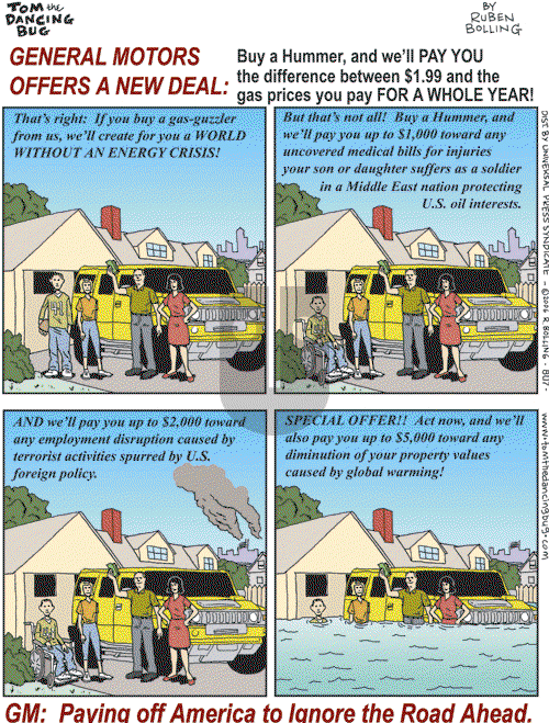 Tom the Dancing Bug on Saturday June 24, 2006 Comic Strip