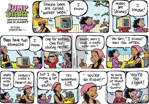 JumpStart on Sunday April 20, 2014 Comic Strip