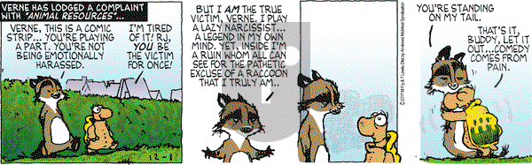 Over the Hedge on Friday December 1, 2017 Comic Strip