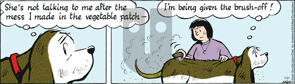 Fred Basset on Friday July 21, 2017 Comic Strip