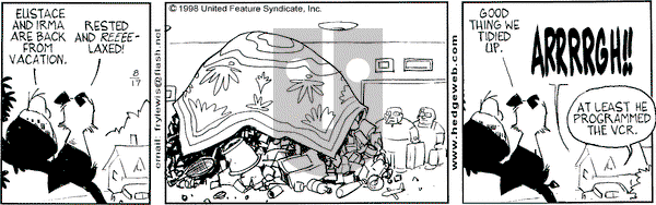 Over the Hedge on Monday August 17, 1998 Comic Strip
