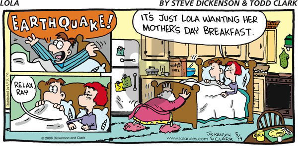 Lola on Sunday May 14, 2006 Comic Strip