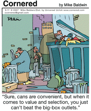 Cornered on Tuesday August 11, 2015 Comic Strip