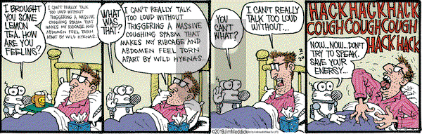 Monty on Wednesday February 20, 2019 Comic Strip