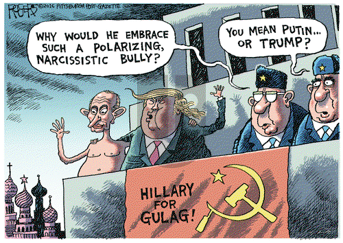 Rob Rogers on Tuesday August 9, 2016 Comic Strip