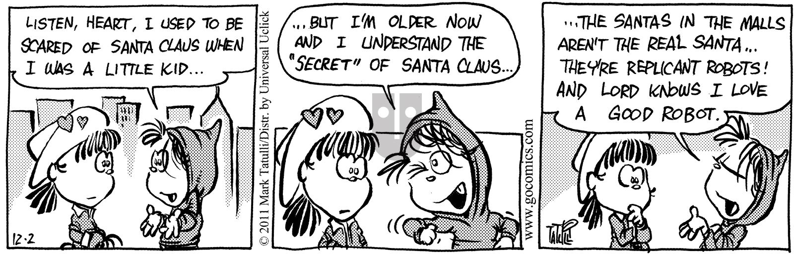 Heart of the City - Friday December 2, 2011 Comic Strip
