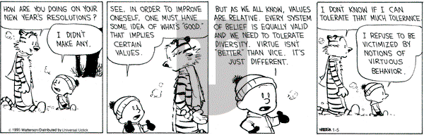 Calvin and Hobbes on Monday January 5, 2015 Comic Strip