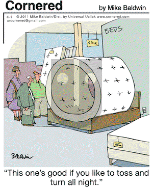 Cornered on Friday April 1, 2011 Comic Strip