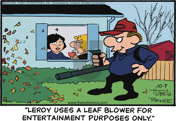 The Lockhorns - Monday October 7, 2024 Comic Strip
