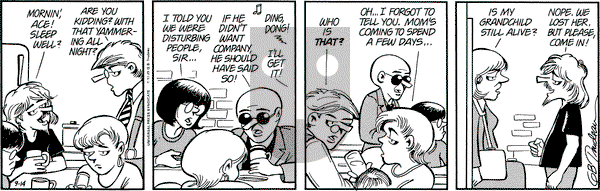 Doonesbury on Thursday September 14, 1989 Comic Strip