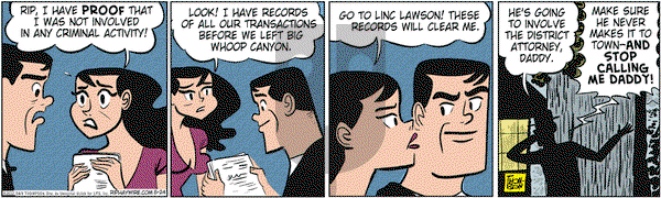Rip Haywire on Friday August 24, 2012 Comic Strip