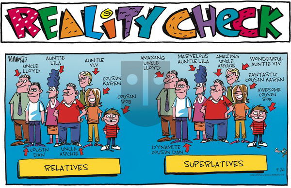 Reality Check on Sunday September 26, 2021 Comic Strip