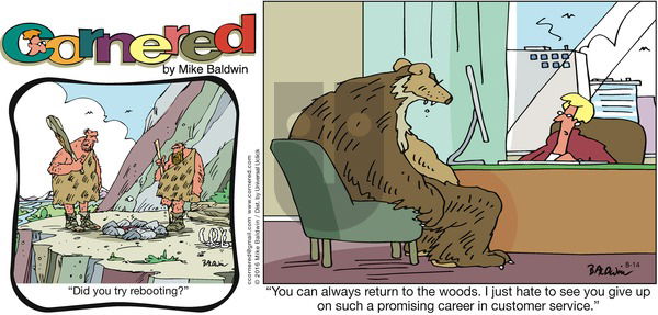 Cornered on Sunday August 14, 2016 Comic Strip