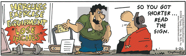 Frank and Ernest on Saturday May 20, 2006 Comic Strip