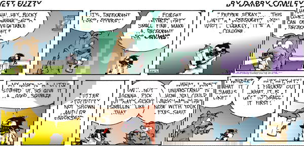 Get Fuzzy on Sunday March 13, 2011 Comic Strip