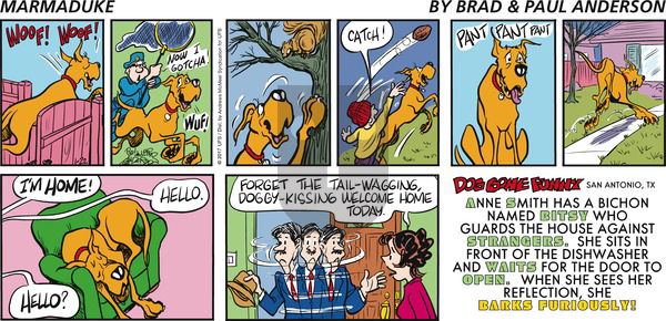 Marmaduke on Sunday January 22, 2017 Comic Strip