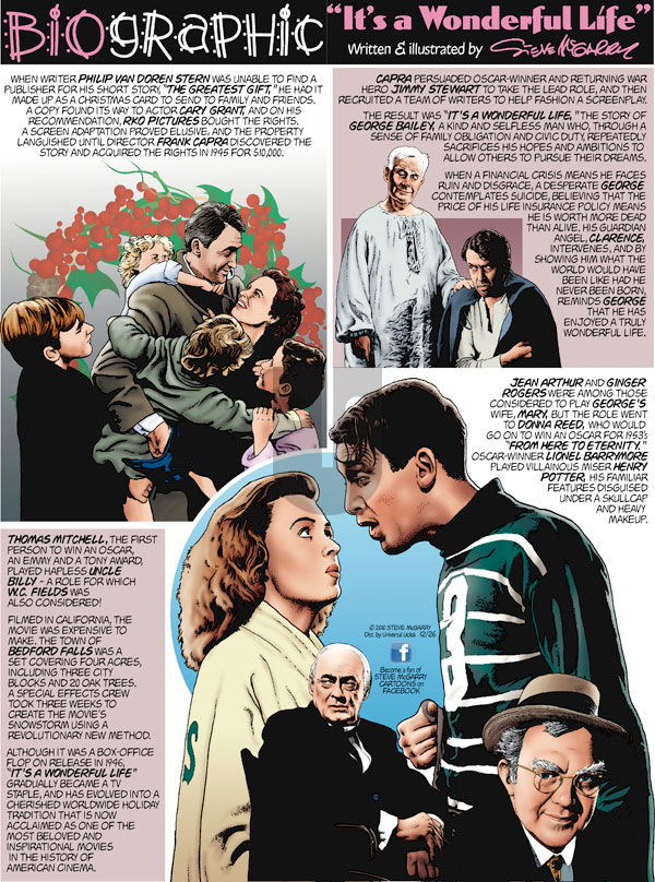 Biographic on Sunday December 26, 2010 Comic Strip