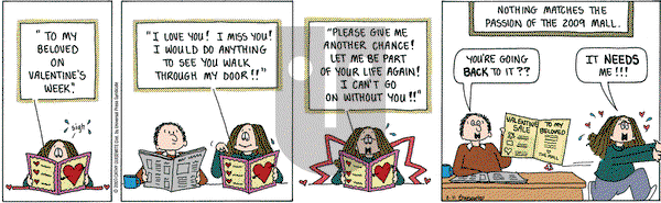 Cathy Classics on Wednesday February 11, 2009 Comic Strip
