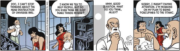 Alley Oop - Wednesday June 16, 2021 Comic Strip